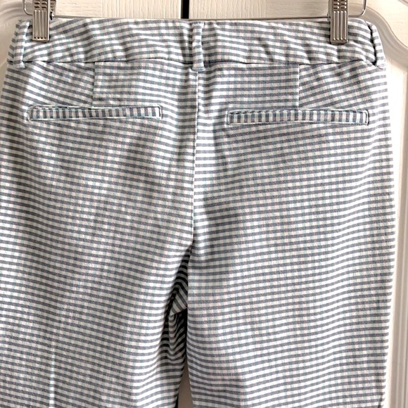 OLD NAVY Mid Rise Gingham Pixie Ankle Pants, 8 - Picture 8 of 11